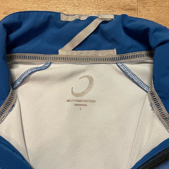 Mens Zero Restriction Golf QZip Pullover Blue Sz L From US Open At Winged Foot - Picture 6 of 6